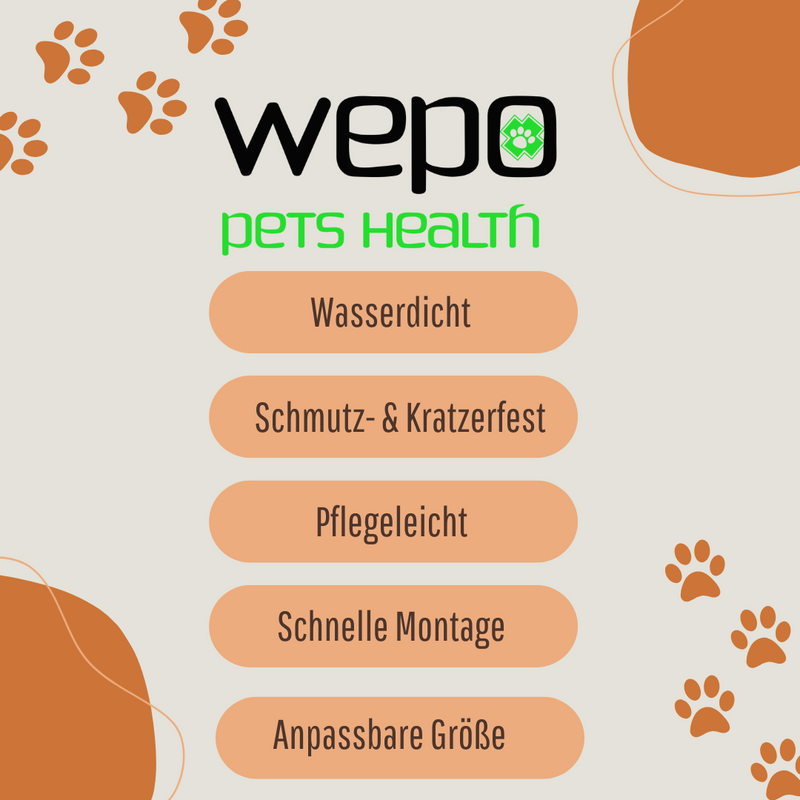 WEPO - Autoschondecke für Kofferraum - Auto Hundedecke - 100cm x 95cm-PET_SUPPLIES-EKNA GmbH & Co. KG