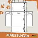 WEPO - Autoschondecke für Kofferraum - Auto Hundedecke - 100cm x 95cm-PET_SUPPLIES-EKNA GmbH & Co. KG