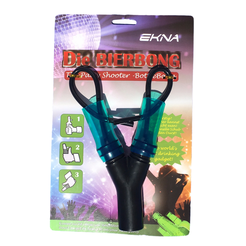 EKNA Bier-Shooter Trinkbeschleuniger - Bierbong - EX und HOPP - Einzeln oder Doppelt-EKNA GmbH & Co. KG