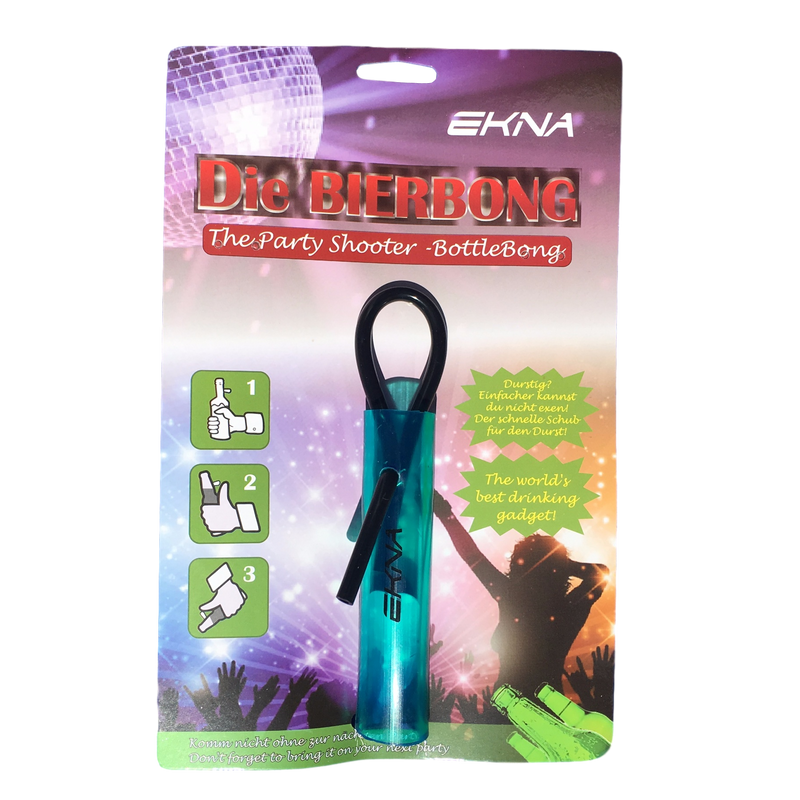 EKNA Bier-Shooter Trinkbeschleuniger - Bierbong - EX und HOPP - Einzeln oder Doppelt-EKNA GmbH & Co. KG