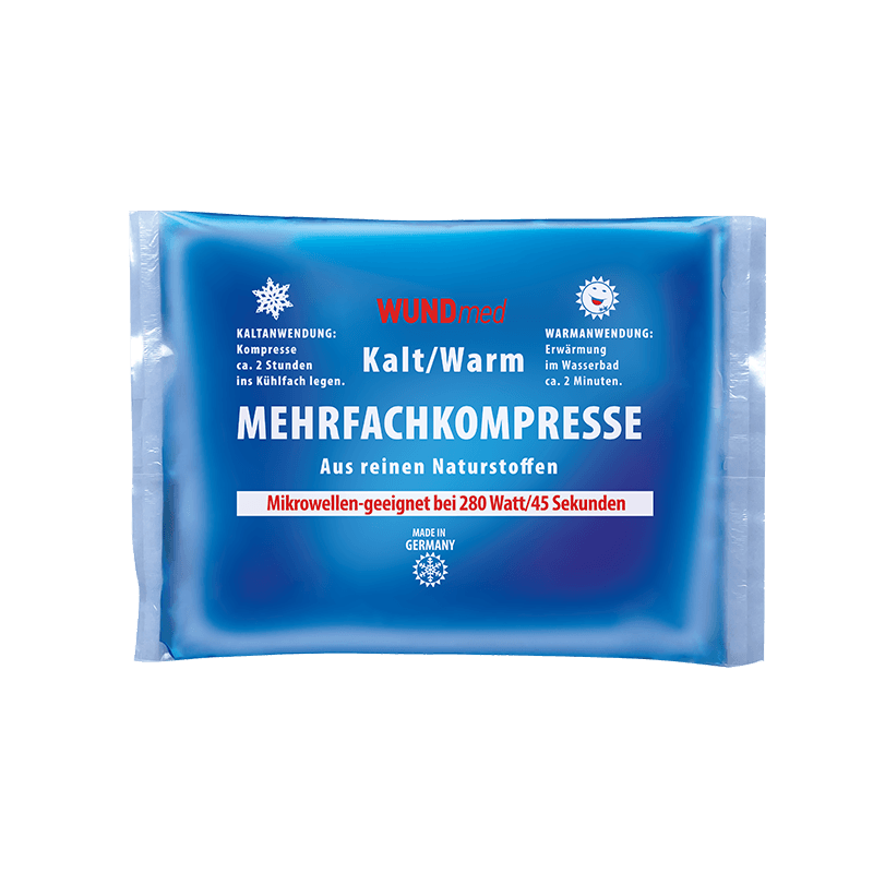 Wundmed® 5 x Mehrfach-Kompresse - Kalt/Warm - 8,5cm x 12 cm - klein-HEALTH_PERSONAL_CARE-EKNA GmbH & Co. KG