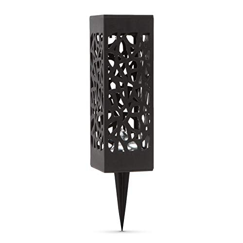 LED Solarleuchten mit Muster für den Garten mit Schattenmuster ; 6,2 x 6,2 x 19 cm-HOME_LIGHTING_AND_LAMPS-EKNA GmbH & Co. KG