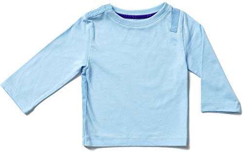 smoob loga Longsleeve Baby Langarmshirt für Junge & Mädchen - Unisex Babybekleidung für Frischlinge - 100% Baumwolle mit Rundhalskragen-Babykleidung-EKNA GmbH & Co. KG