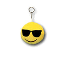 EKNA Emotikon Plüsch Schlüsselanhänger - Smiley Anhänger-TOYS_AND_GAMES-EKNA GmbH & Co. KG