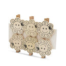 EKNA Holzclips zum Bunt anmalen mit Filzstift für Kinder-BABY_PRODUCT-EKNA GmbH & Co. KG