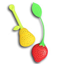 EKNA - Teekugeln - Teeei/Teesieb/Teefilter Silikon - Zitrone & Erdbeere - für Teeliebhaber - 2er Set-HOME-EKNA GmbH & Co. KG