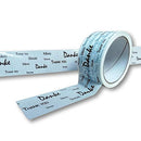 EKNA Danke Klebeband - Weiß - 6 Rollen - Klebeband - Aufschrift in 5 Sprachen-HOME_FURNITURE_AND_DECOR-EKNA GmbH & Co. KG