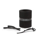 EKNA - 15cmx6m Dachrinnenschutz - Laubschutz/Laubfang - Regenrinne + 15Klammern-Dachrinnenschutz-EKNA GmbH & Co. KG