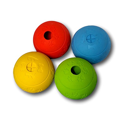 WEPO - Snackball Hund -Intelligenzspielzeug Ø 8cm - 4er Set-PET_SUPPLIES-EKNA GmbH & Co. KG