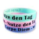 EKNA - 3er-Set Fitness Armband mit Sprüchen - Verschiedene Sprüche-SPORTING_GOODS-EKNA GmbH & Co. KG