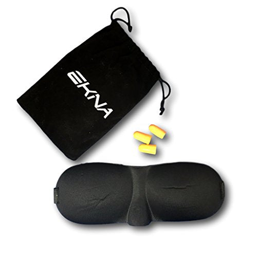 EKNA Schlafmaske | Schlafbrille für Damen & Herren | Mit Wölbungen für Augen & Nase-HEALTH_PERSONAL_CARE-EKNA GmbH & Co. KG