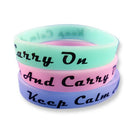 EKNA - 3er-Set Fitness Armband mit Sprüchen - Verschiedene Sprüche-SPORTING_GOODS-EKNA GmbH & Co. KG