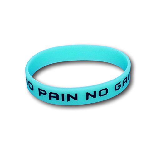 EKNA - 3er-Set Fitness Armband mit Sprüchen - Verschiedene Sprüche-SPORTING_GOODS-EKNA GmbH & Co. KG