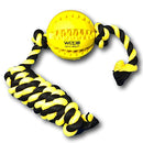 WEPO - Kauspielzeug - Zahnpflege Ball Ø7cm mit dicker Kordel - Div. Farben-PET_SUPPLIES-EKNA GmbH & Co. KG