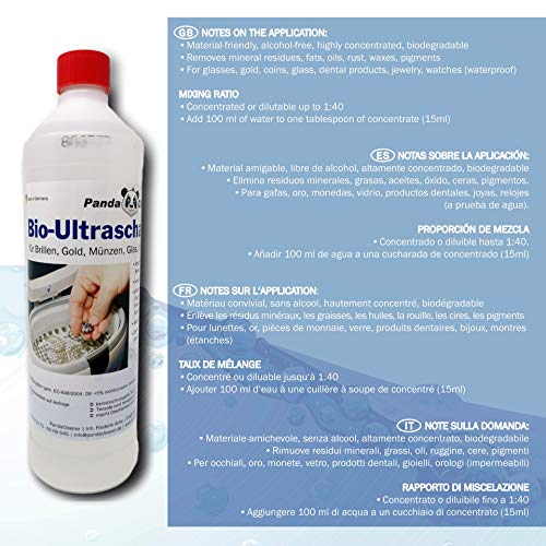 PandaCleaner Ultraschallreiniger Konzentrat - Div. Größen-Reiniger-EKNA GmbH & Co. KG