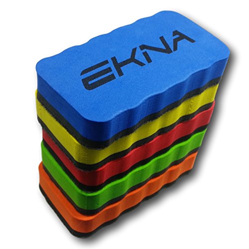 EKNA Whiteboard-Schwämme - Magnetischer Tafelwischer - 5 Stück-OFFICE_PRODUCTS-EKNA GmbH & Co. KG