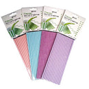 EKNA - Papier Strohhalme - Umweltfreundliche Trinkhalme - 100 Stück-HOME-EKNA GmbH & Co. KG