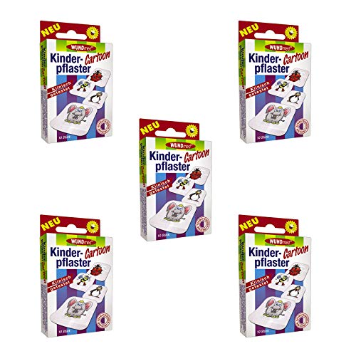 Wundmed® 50x Kinderpflaster - Muster Cartoon-HEALTH_PERSONAL_CARE-EKNA GmbH & Co. KG