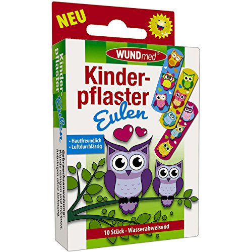 Wundmed® 50x Kinderpflaster - Muster Eulen-HEALTH_PERSONAL_CARE-EKNA GmbH & Co. KG