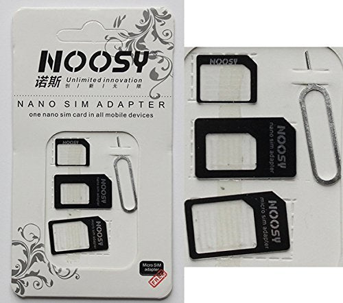 EKNA 4in1 Nano Micro Sim Adapter - Simkarten Set - Für Iphone,Samsung,Xiaomi & uvm.-PHONE_ACCESSORY-EKNA GmbH & Co. KG
