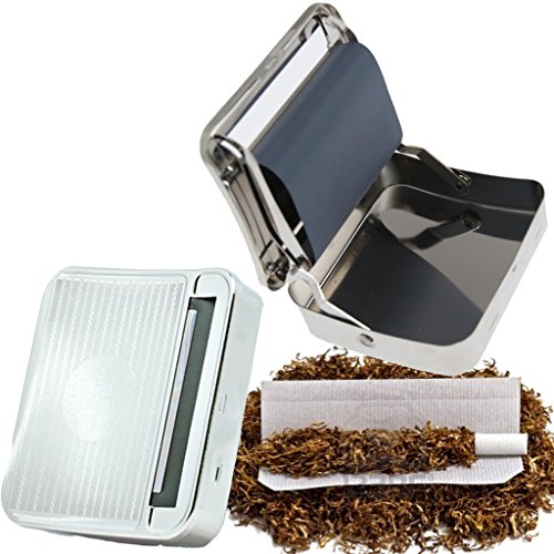 Tabak- / Zigarettendose - Automatischer Zigarettendrehfunktion - Metall-HOME-EKNA GmbH & Co. KG