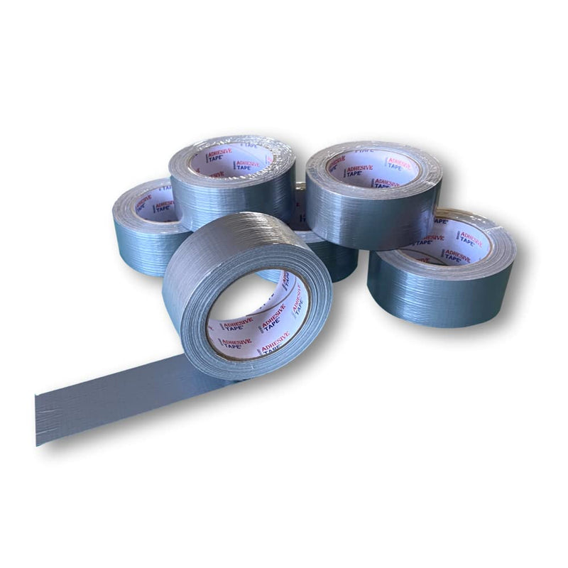 EKNA - Panzertape - Wasserfestes Klebeband - Gewebeband 4,8cmx50m - Silber-EKNA GmbH & Co. KG