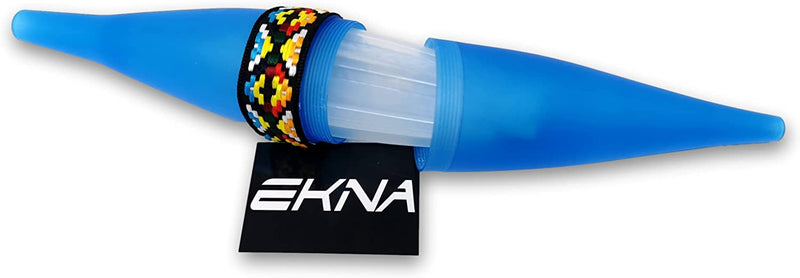EKNA Shisha Eisschlauch - Eis Basuka - Eismundstück in blau mit Kühlakku - kompatibel mit allen Silikonschläuchen-EKNA GmbH & Co. KG