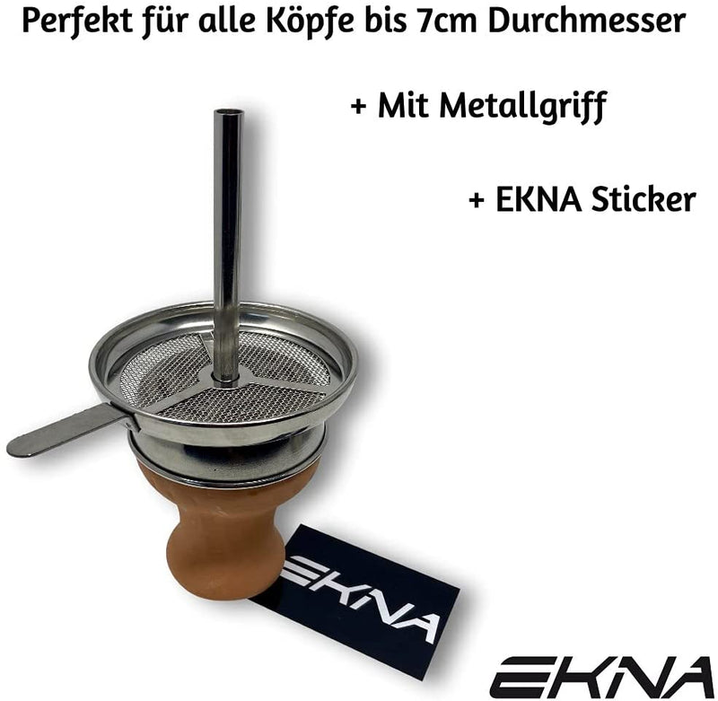 EKNA Kamin Aufsatz für alle Shisha Köpfe - mit Metallgriff-HOME-EKNA GmbH & Co. KG