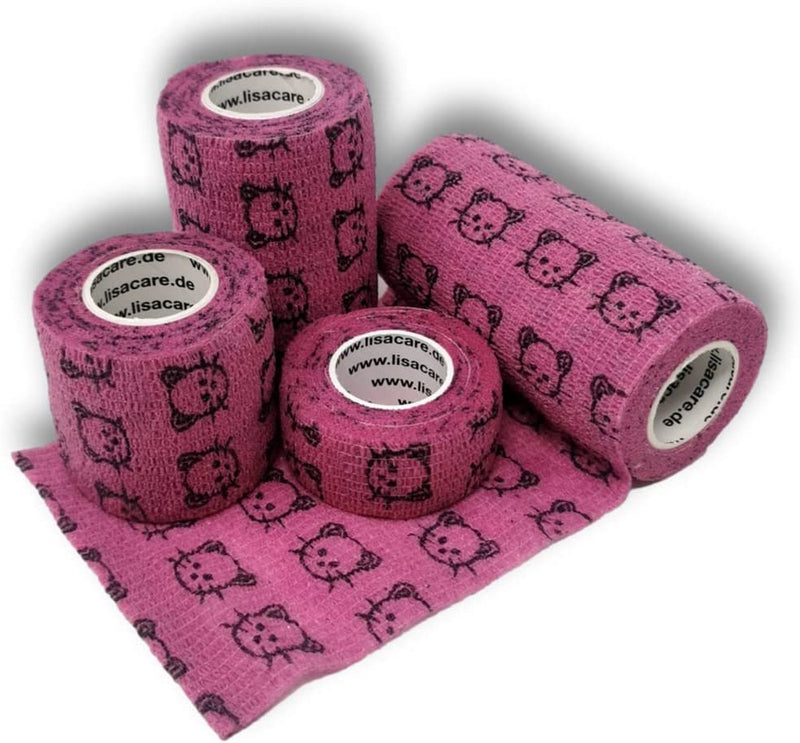 LisaCare Kohäsive Bandagen - Komplett Set mit 10cm, 7,5cm, 5cm & 2,5cm x 4,5m-HEALTH_PERSONAL_CARE-EKNA GmbH & Co. KG