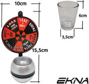 EKNA Trinkspiel - Wheel of Shots - Spinning Wheel Toy - Glücksrad-Spiel-EKNA GmbH & Co. KG