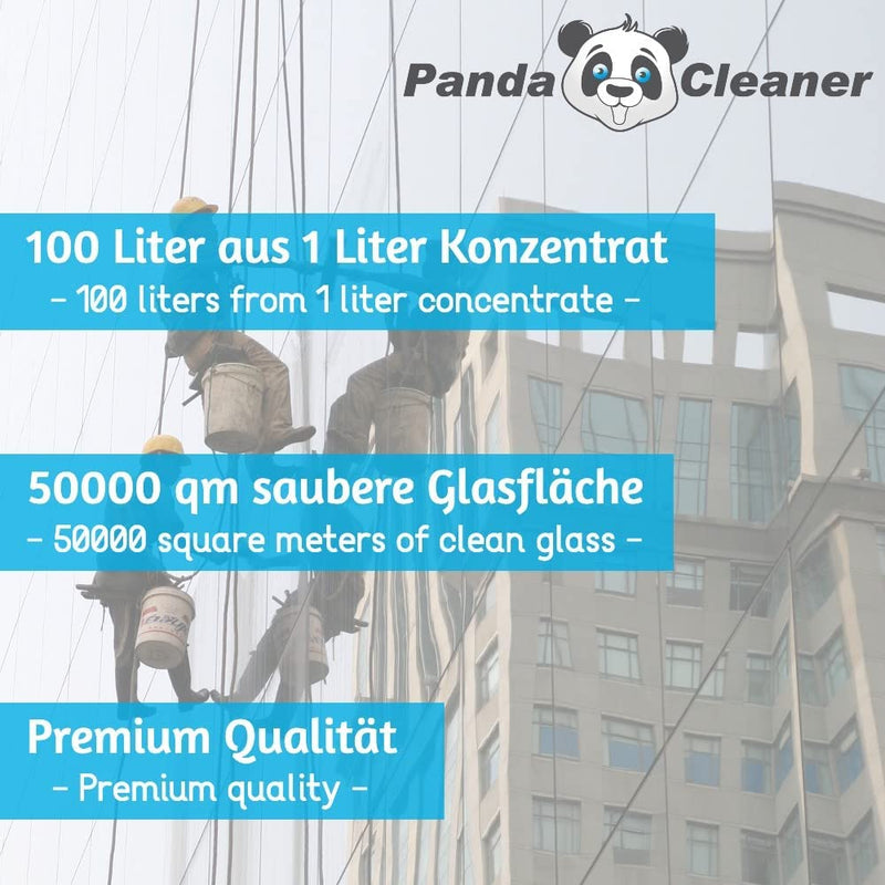 PandaCleaner Glasreiniger Konzentrat - Div. Größen-Reiniger-EKNA GmbH & Co. KG