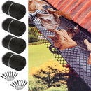 EKNA 24m Dachrinnenschutz - Laubschutz Gitter - Dachrinnen/Regenrinnen Laubfang - 4x6m-Dachrinnenschutz-EKNA GmbH & Co. KG