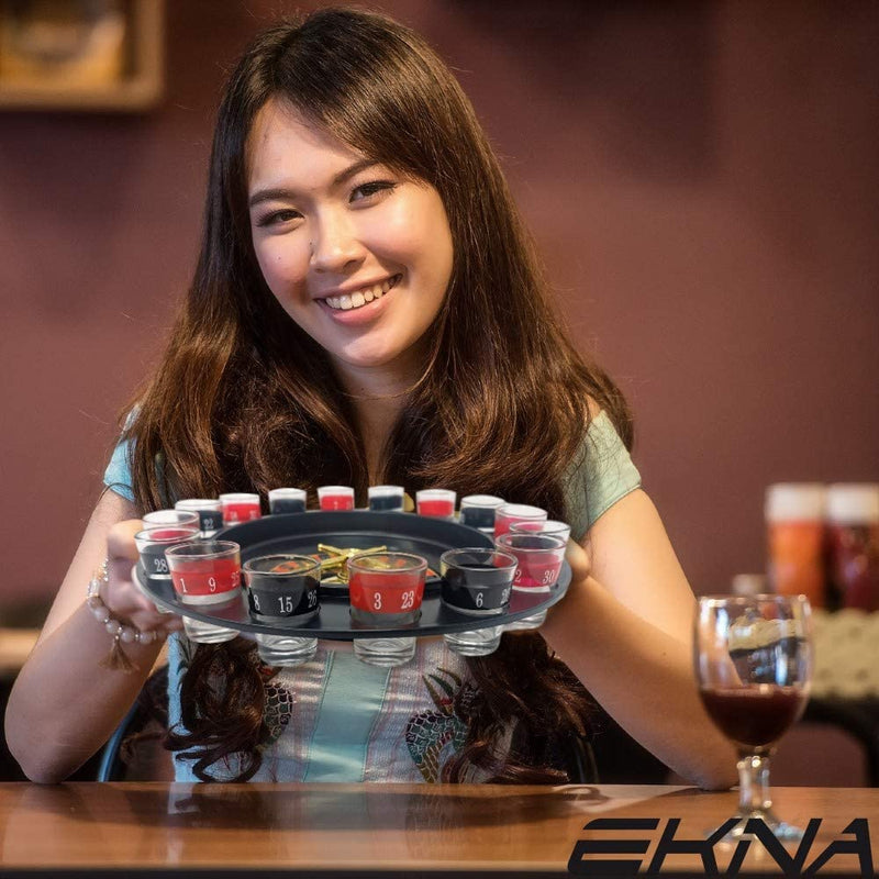 EKNA Trinkspiel - Roulette - Party Zubehör - Drinking Game Roulette-TOYS_AND_GAMES-EKNA GmbH & Co. KG