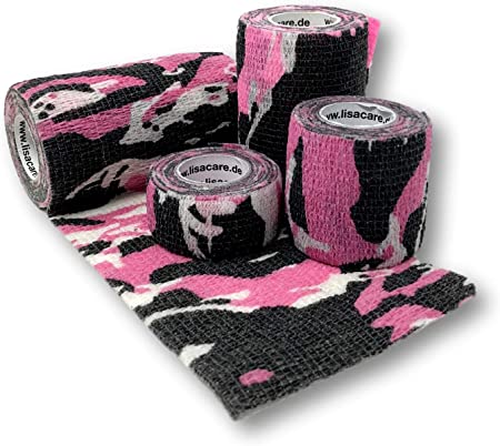 LisaCare Kohäsive Bandagen - Komplett Set mit 10cm, 7,5cm, 5cm & 2,5cm x 4,5m-HEALTH_PERSONAL_CARE-EKNA GmbH & Co. KG