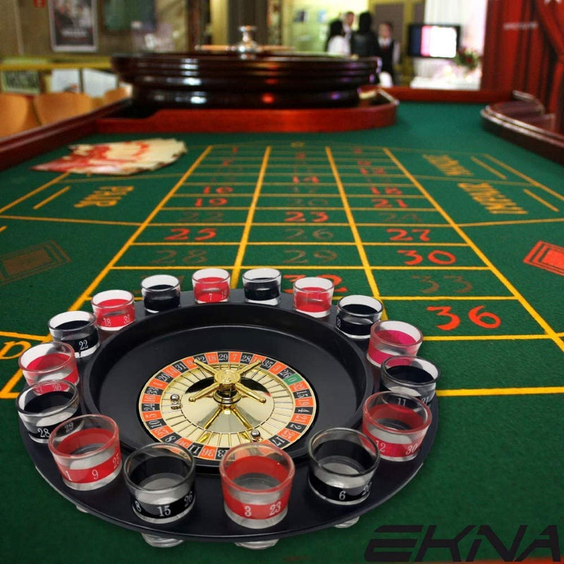 EKNA Trinkspiel - Roulette - Party Zubehör - Drinking Game Roulette-TOYS_AND_GAMES-EKNA GmbH & Co. KG
