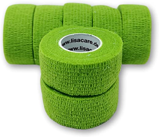 LisaCare Pflasterverband 2,5cm x 4,5m - 7er Set div. Farben LATEXFREI-HEALTH_PERSONAL_CARE-EKNA GmbH & Co. KG