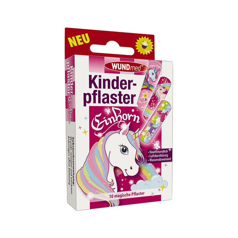 Wundmed - 50x Kinderpflaster - Einhorn-HEALTH_PERSONAL_CARE-EKNA GmbH & Co. KG