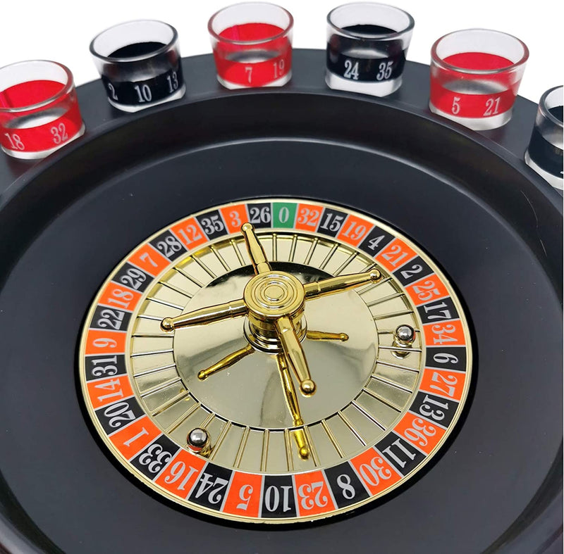 EKNA® Trinkspiele (Roulette Set) Trinkspiel-Roulette - Party Zubehör - Drinking Game Roulette-ACCESSORY-EKNA GmbH & Co. KG