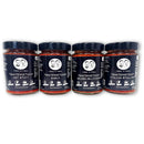 Fred & Fred Tomatenketchup Geschenkset - 4x 290g Glas versch. Sorten bester Ketchup - Ketchup Geschenk-GROCERY-EKNA GmbH & Co. KG