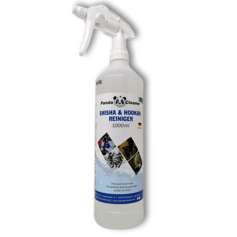 PandaCleaner® Wasserpfeifenreiniger - 1000ml Konzentrat-Reiniger-EKNA GmbH & Co. KG