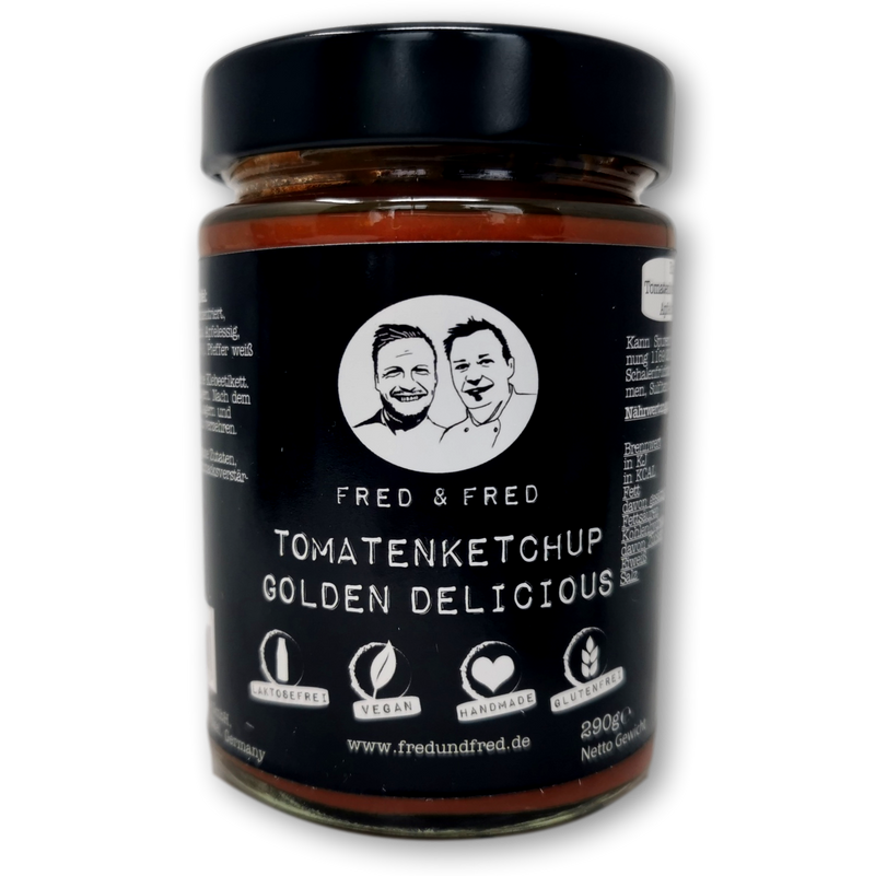 Fred & Fred Tomatenketchup - 290g Glas - versch. Geschmacksrichtungen (17,07 €/kg)-EKNA GmbH & Co. KG