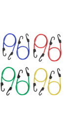 EKNA Universal-Gepäckspanner - Mit Haken - 2 Längen - Extra starke Spanngummis/Spanngurte-AUTO_ACCESSORY-EKNA GmbH & Co. KG