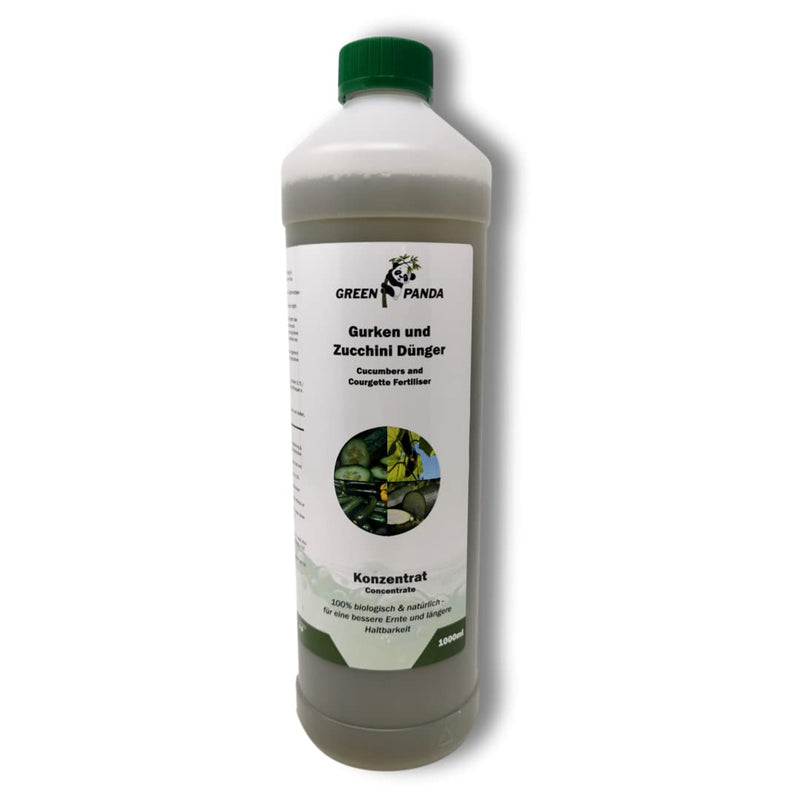 GreenPanda - 100% biologisch - Gurken und Zucchini Dünger - 1 Liter-ABIS_LAWN_AND_GARDEN-EKNA GmbH & Co. KG