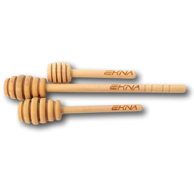EKNA - Honiglöffel Set 3-TLG. aus Holz - Geruchsneutral & Lebensmittelecht-HOME-EKNA GmbH & Co. KG