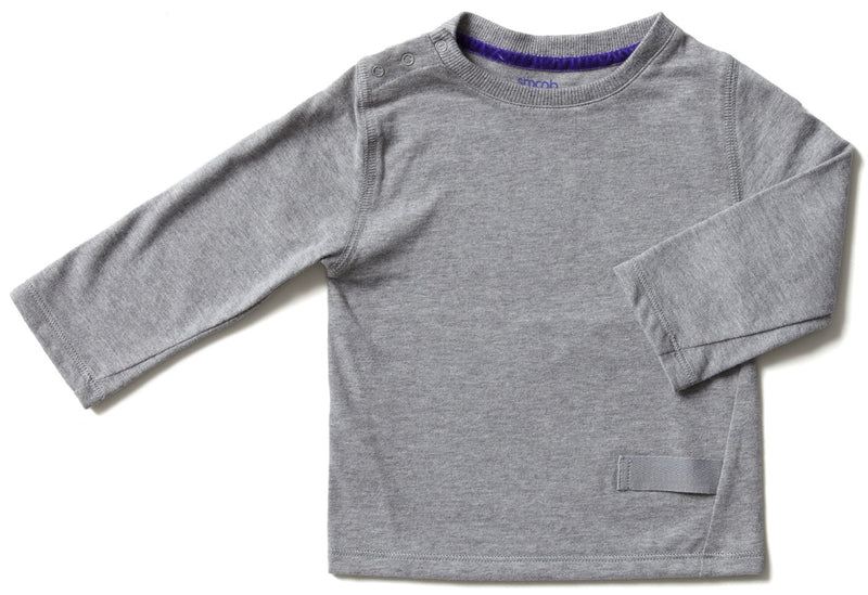 smoob Toddy Longsleeve Baby Langarmshirt für Junge & Mädchen - Unisex Babybekleidung für Frischlinge - 100% Baumwolle mit Rundhalskragen-Babykleidung-EKNA GmbH & Co. KG