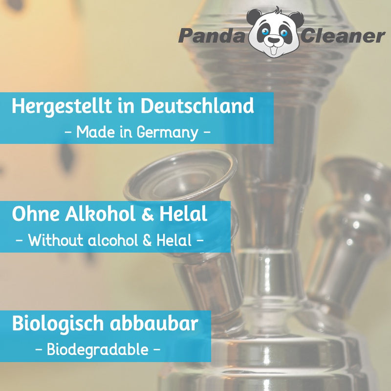PandaCleaner® Wasserpfeifenreiniger - 1000ml Konzentrat-Reiniger-EKNA GmbH & Co. KG