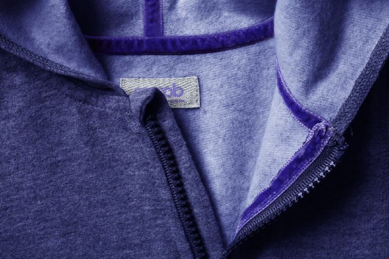 smoob addy Hoody Baby Hoodie für Junge und Mädchen - Unisex Babybekleidung für Frischlinge - 100% Baumwolle mit Reißverschluss-Babykleidung-EKNA GmbH & Co. KG
