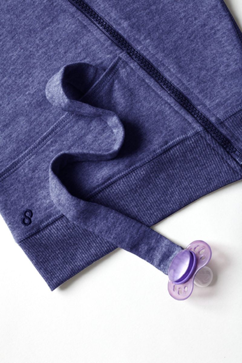 smoob addy Hoody Baby Hoodie für Junge und Mädchen - Unisex Babybekleidung für Frischlinge - 100% Baumwolle mit Reißverschluss-Babykleidung-EKNA GmbH & Co. KG